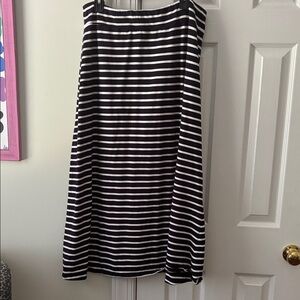 Talbots jersey maxi skirt